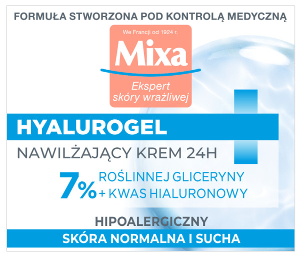 68164101653039605 Hyalurogel lekki krem intensywnie nawilżający 50ml - obrazek 1