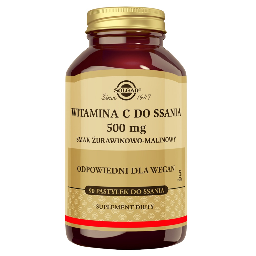 68367611784045658 Witamina C 500mg suplement diety 90 pastylek do ssania - obrazek 1