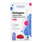 Kolagen Hydrolizowany typu I & III suplement diety Malina 22g
