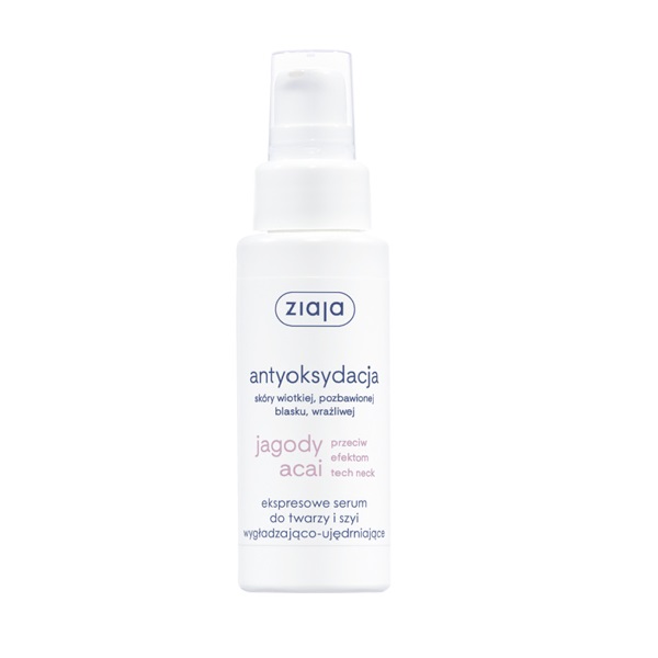 68806901649077645 Jagody Acai antyoksydacja serum do twarzy i szyi wygładzająco-ujędrniające 50ml - obrazek 1