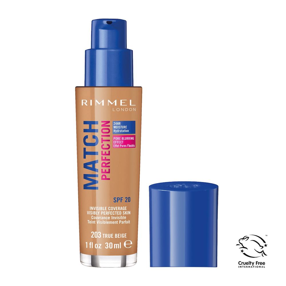 69192761690799241 Match Perfection Foundation podkład dopasowujący się do cery 203 True Beige SPF20 30ml - obrazek 1