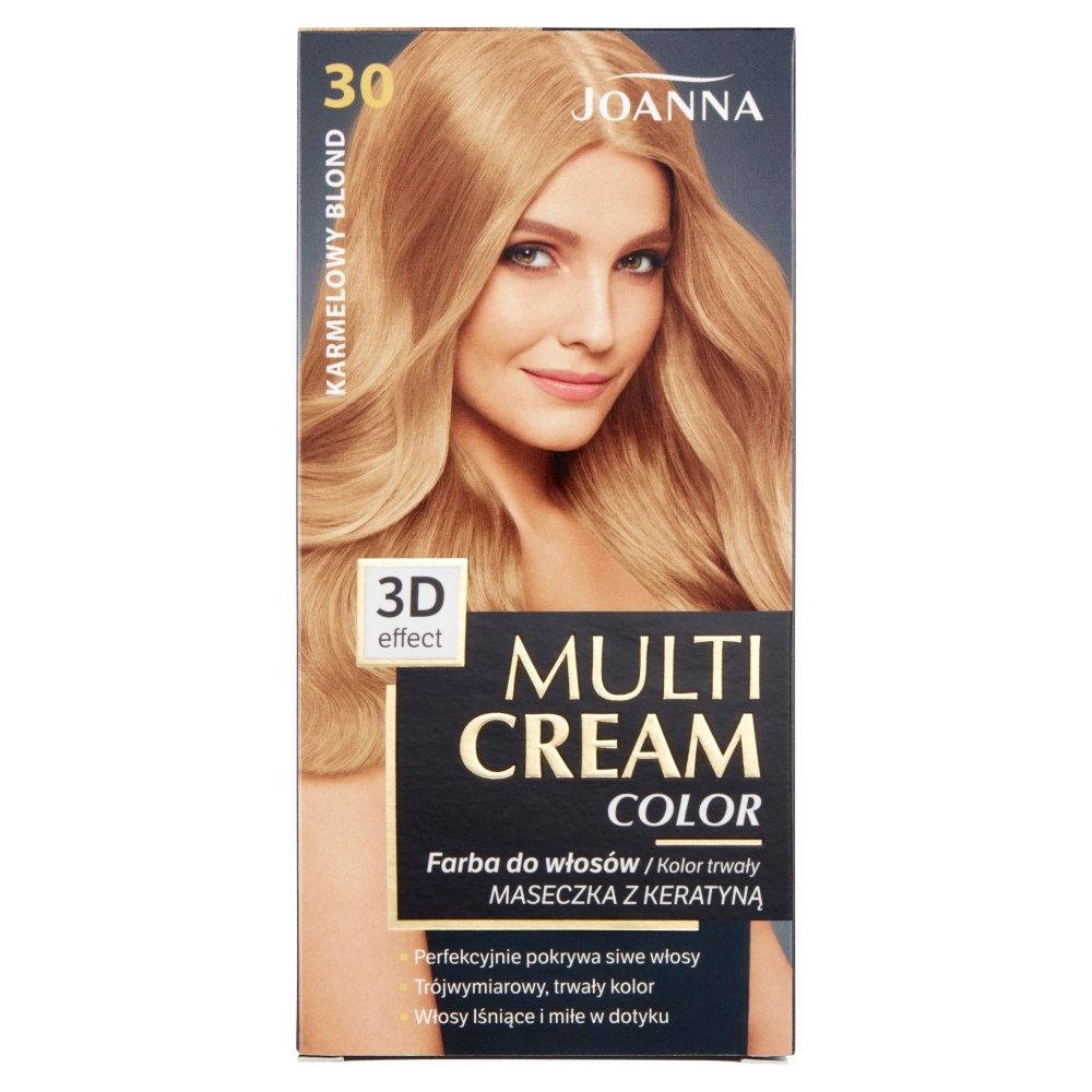 6925771641211068 Multi Cream Color farba do włosów 30 Karmelowy Blond - obrazek 1