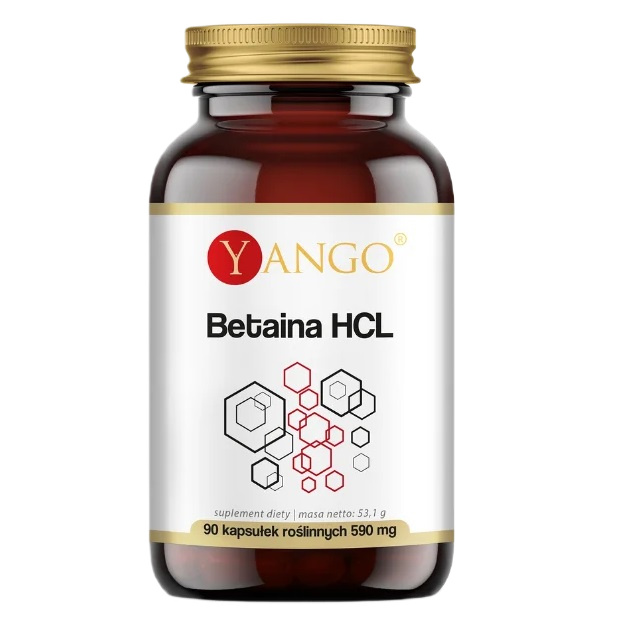 71168681779114893 Betaina HCL suplement diety 90 kapsułek - obrazek 1