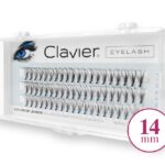 Eyelash kępki rzęs 14mm Black