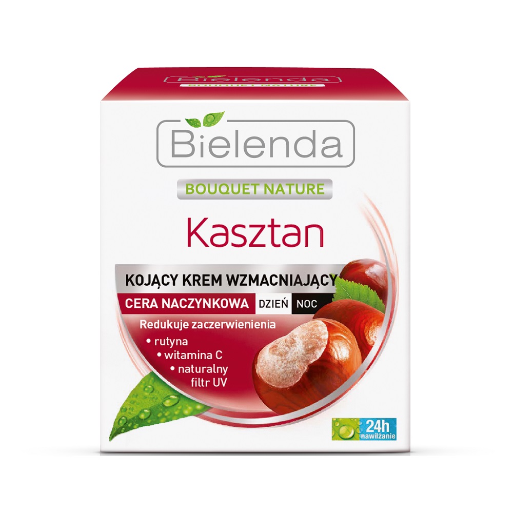 72374551664878596 Bouquet Nature Kasztan kojący krem wzmacniający na dzień i noc 50ml - obrazek 1