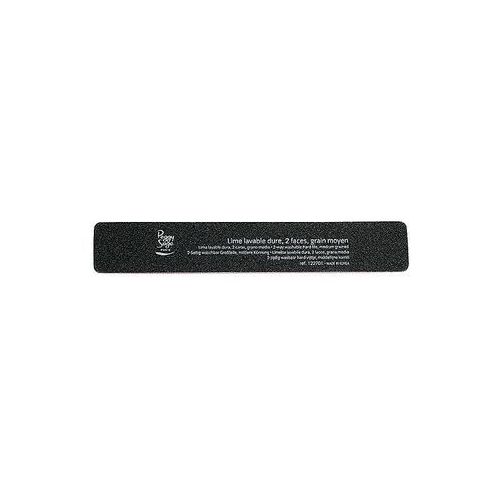 72425421510909222 2-Way Nail File Coarse pilnik do paznokci prostokątny dwustronny 100/180 czarny 1szt - obrazek 1