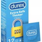 Durex prezerwatywy Extra Safe 12 szt grubsze nawilżane