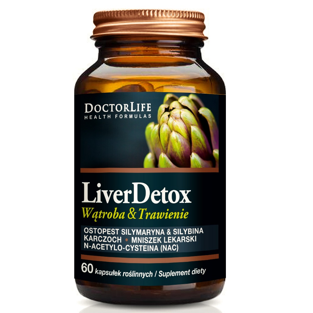 73218691661257000 Liver Detox ochrona wątroby suplement diety 60 kapsułek - obrazek 1