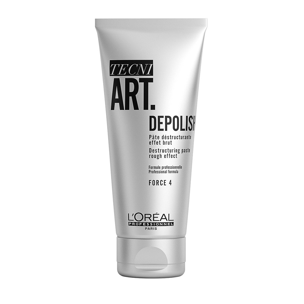 73815061552555051 Tecni Art Depolish Destructuring Paste matująca pasta strukturyzująca do włosów Force 4 100ml - obrazek 1