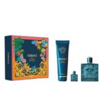 Eros Pour Homme zestaw woda perfumowana spray 100ml + żel pod prysznic 150ml + miniatura wody perfumowanej spray 5ml