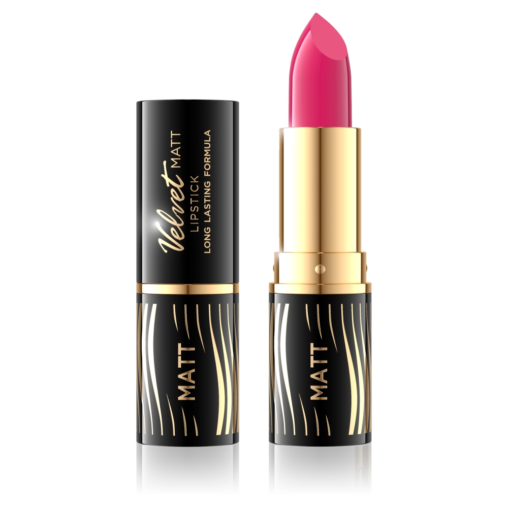 74338321648039696 Velvet Matt Lipstick matowa pomadka do ust 502 Vibrant Fuchsia 4.1g - obrazek 1