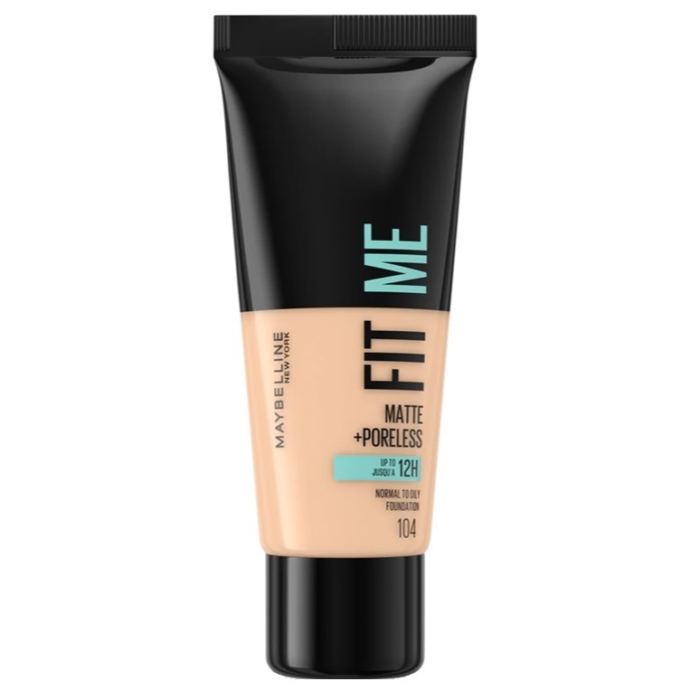 74359121746692300 Fit Me Matte & Poreless Foundation matujący podkład do twarzy 104 Soft Ivory 30ml - obrazek 1