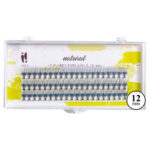 Kępki sztucznych rzęs Natural Knot-Free 0.10 C-12mm