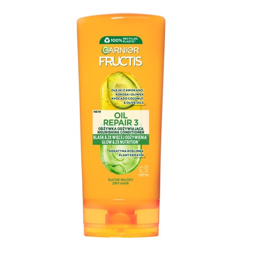75267481745416779 Fructis Oil Repair 3 odżywka wzmacniająca do włosów suchych i łamliwych 200ml - obrazek 1