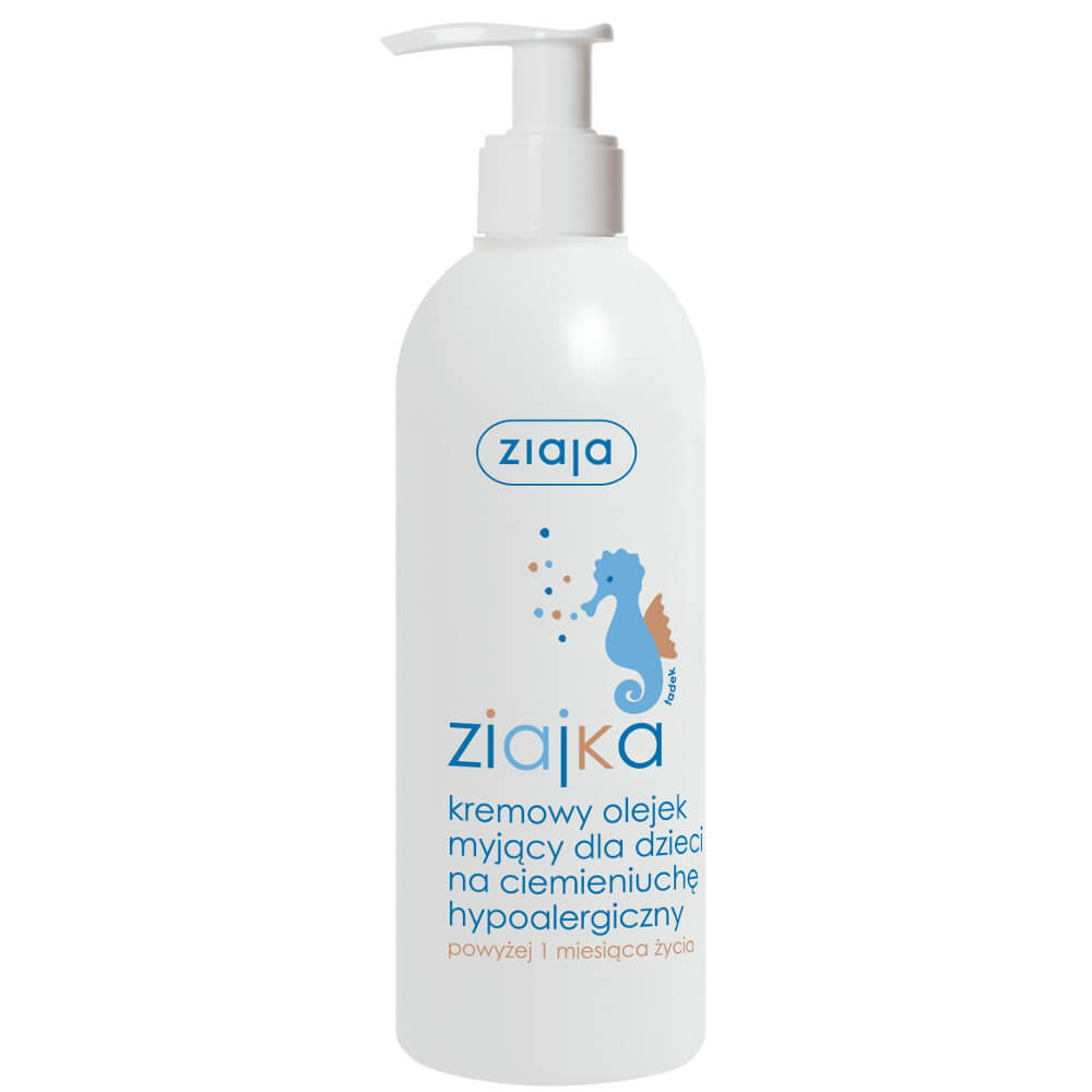75778421648219854 Ziajka kremowy olejek myjący dla dzieci na ciemieniuchę 300ml - obrazek 1