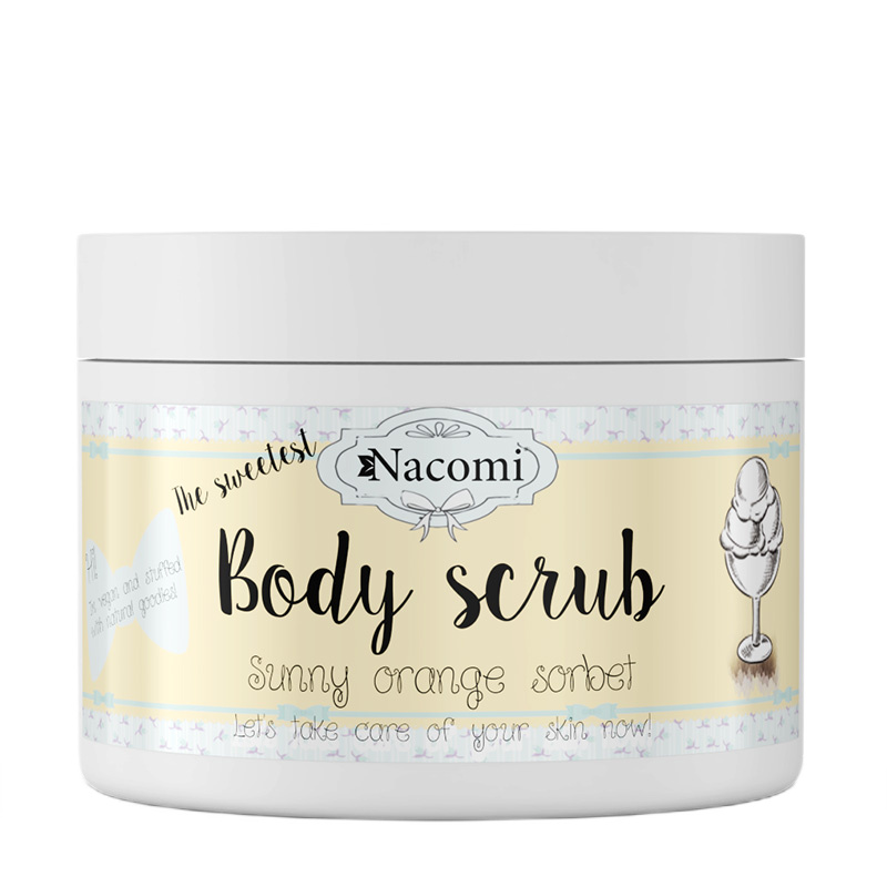 78028861773825381 Cukrowy peeling do ciała pomarańczowy sorbet 200g - obrazek 1