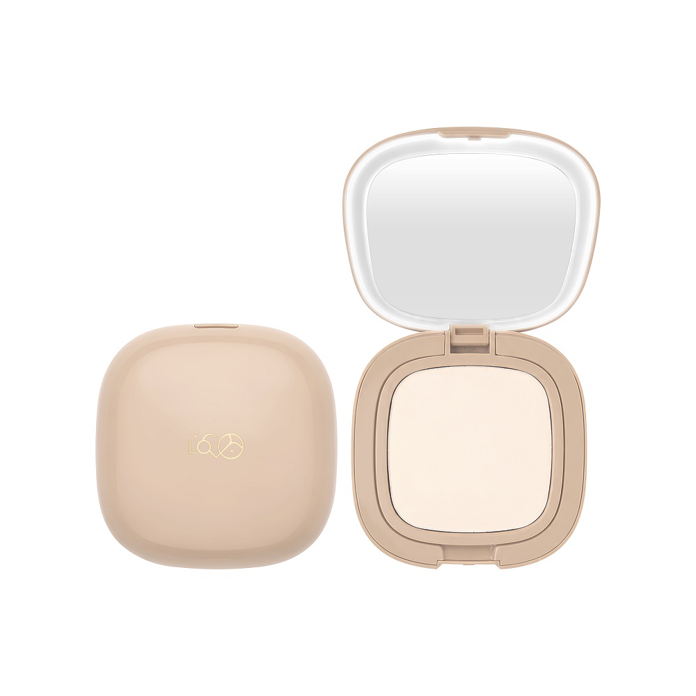 78036251782703559 LED Setting Powder transparentny puder prasowany utrwalający z lusterkiem LED 7.5g - obrazek 1