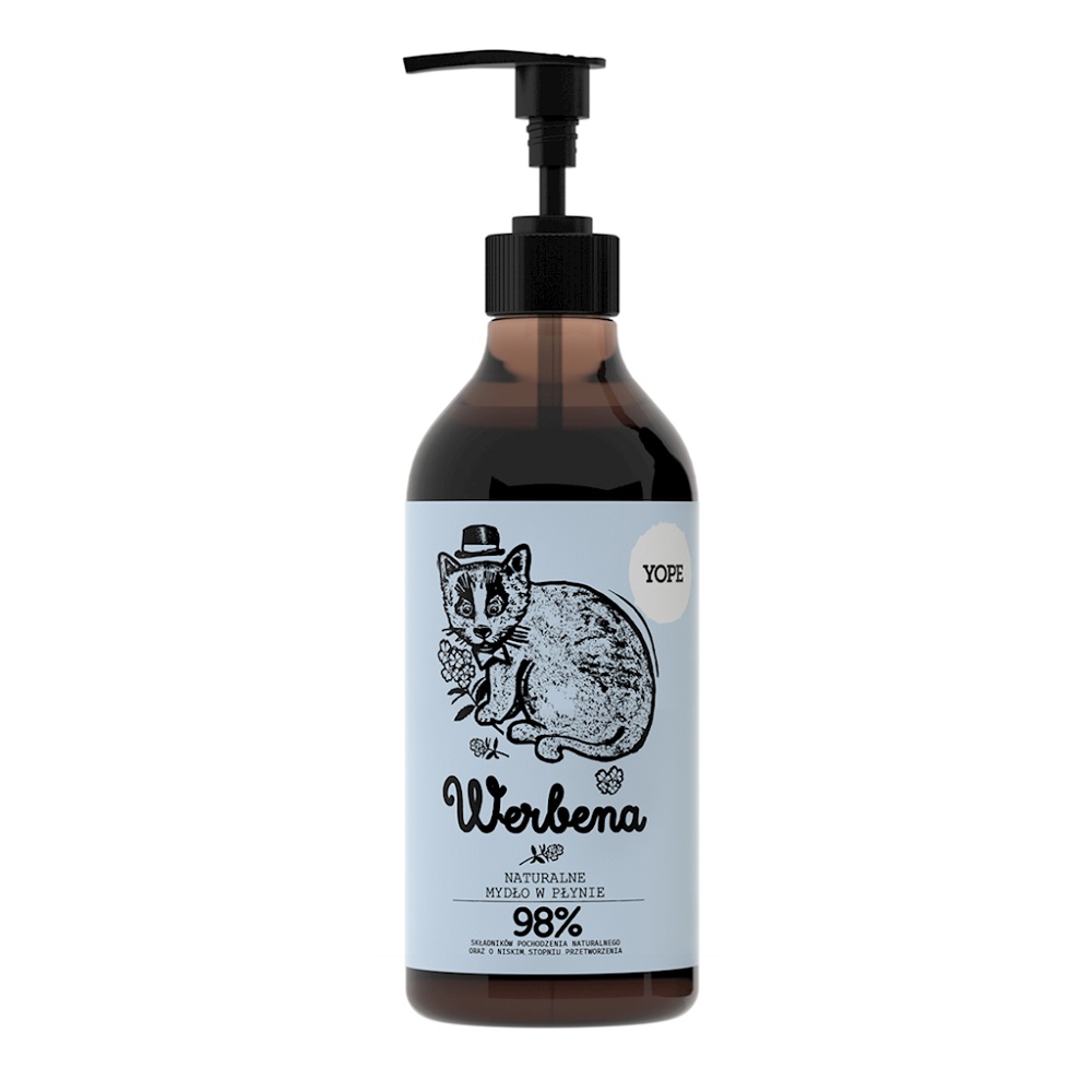 79629401668583425 Naturalne mydło w płynie Werbena 500ml - obrazek 1