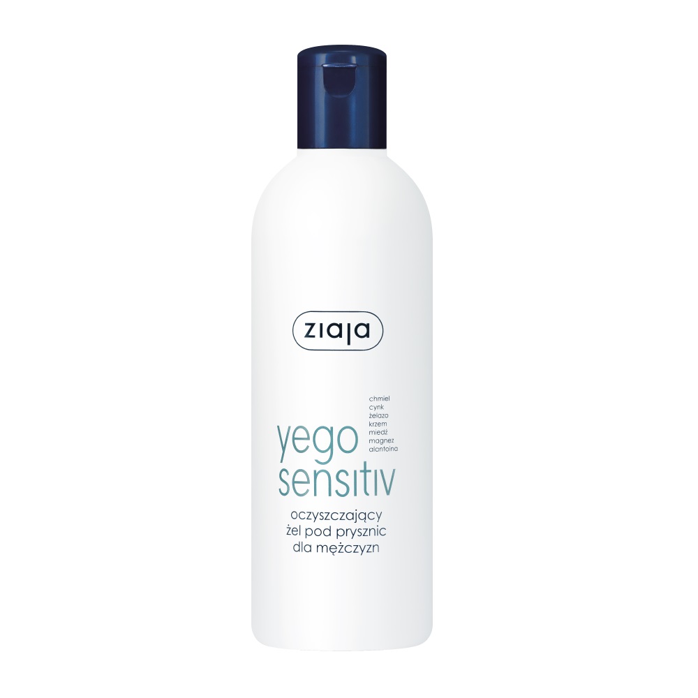79916361649318204 Yego Sensitiv oczyszczający żel pod prysznic dla mężczyzn 300ml - obrazek 1