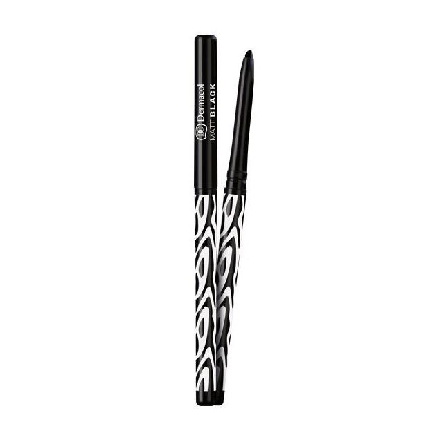 80364571547656890 Matte Eye Pencil matowa kredka do oczu Black 4.3g - obrazek 1