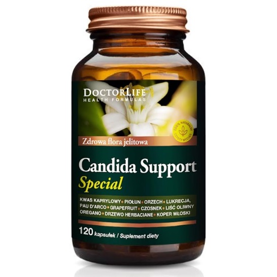 80503391735909946 Candida Support Special zdrowa flora jelitowa suplement diety 120 kapsułek - obrazek 1