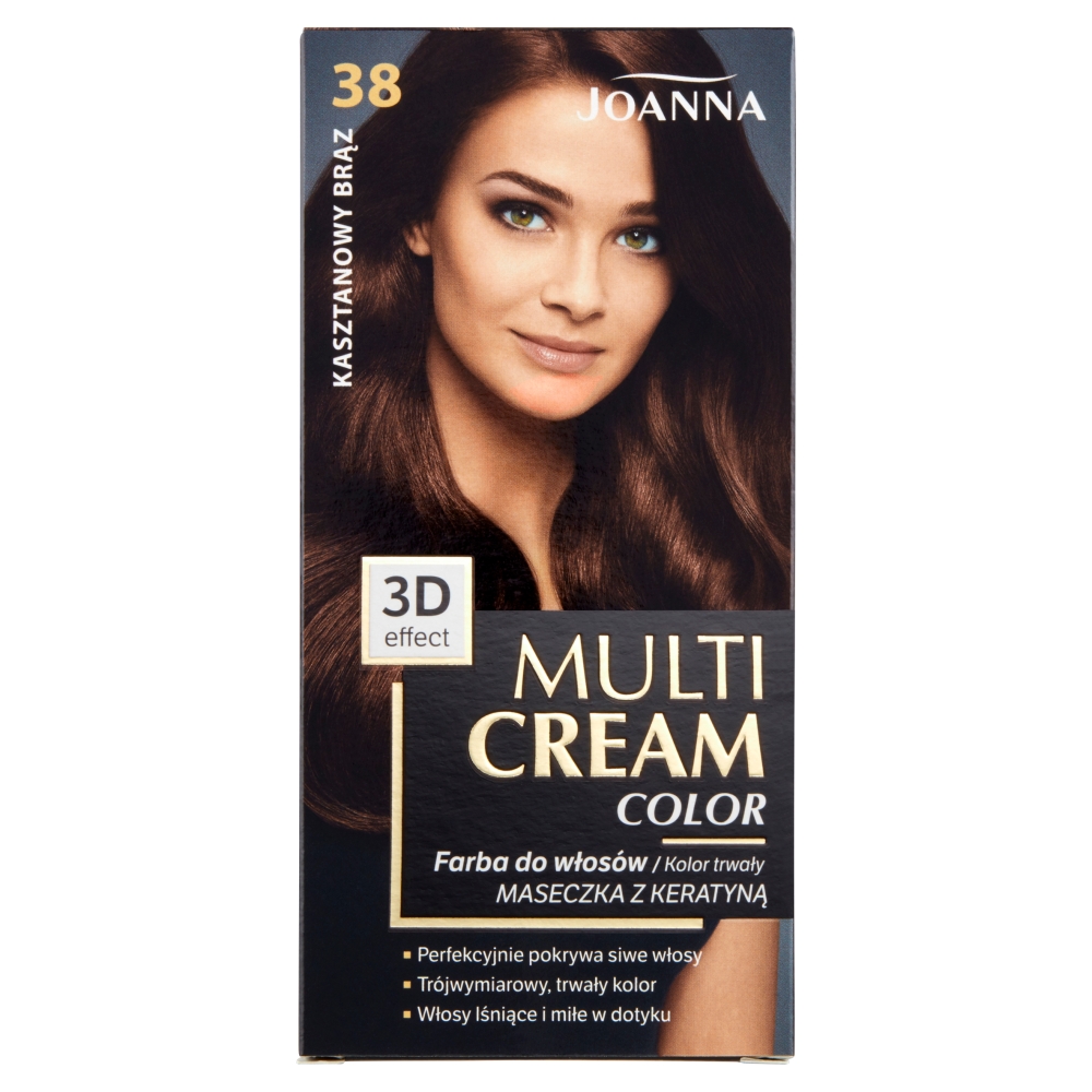 80553881641211656 Multi Cream Color farba do włosów 38 Kasztanowy Brąz - obrazek 1