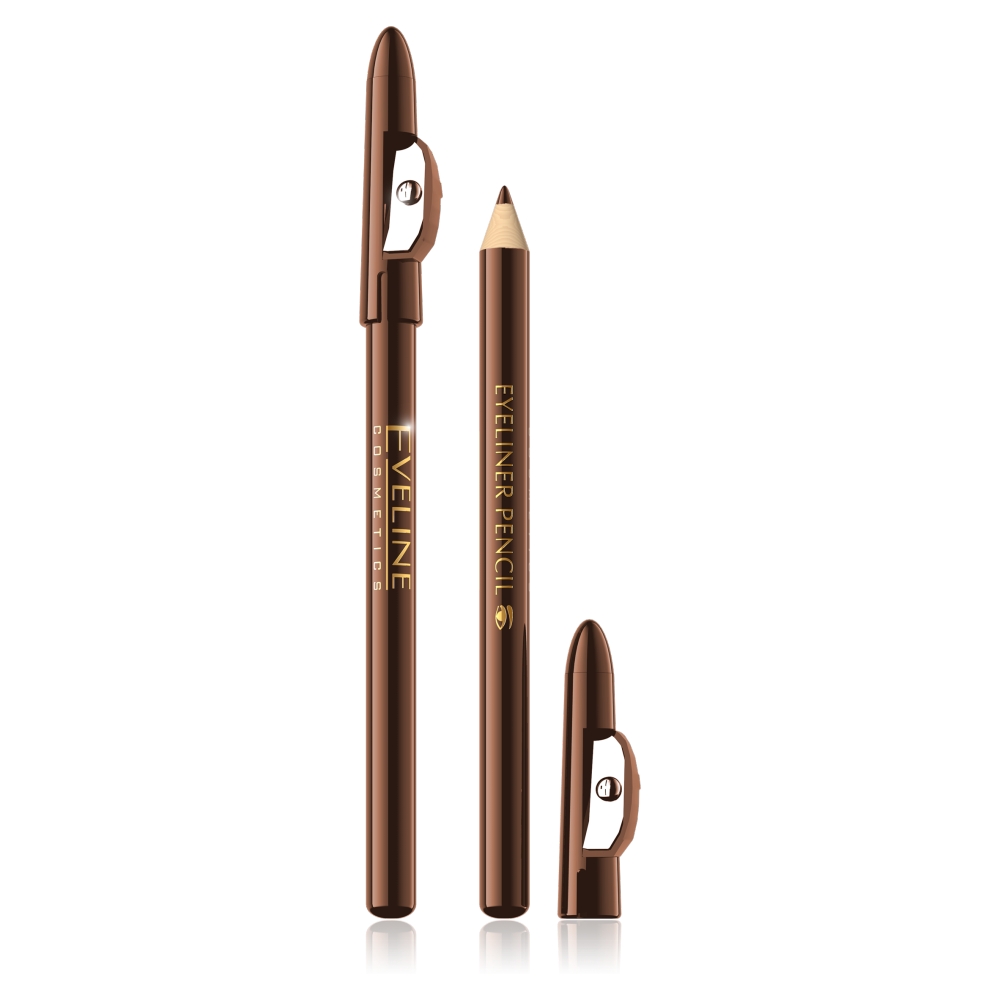 8148051648039440 Eyeliner Pencil kredka do oczu krótka Brown - obrazek 1