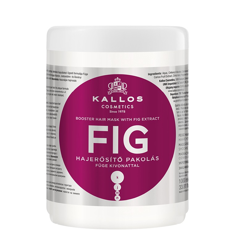 81664741668511953 KJMN Fig Booster Hair Mask maska do włosów z ekstraktem z fig 1000ml - obrazek 1