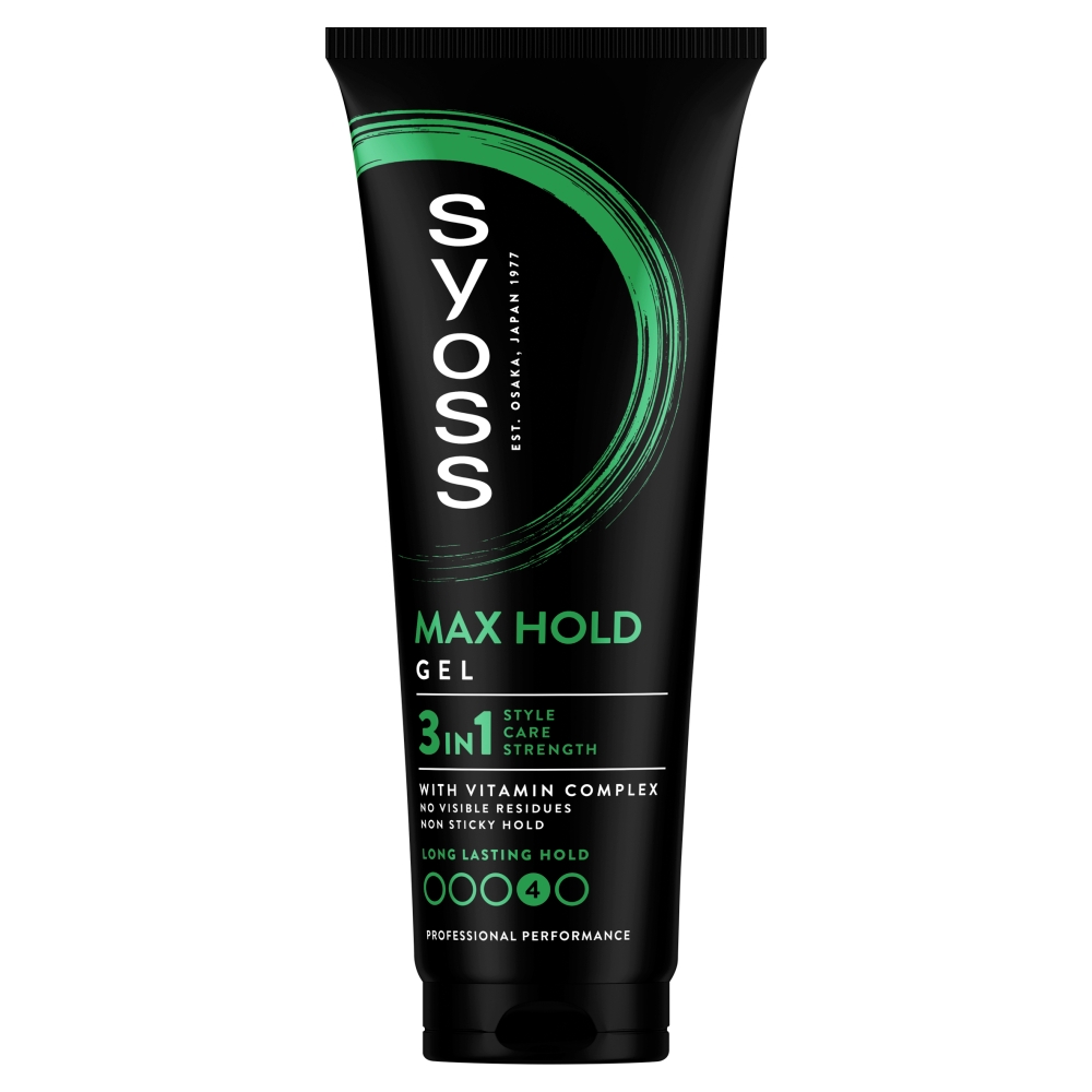 81877841783925252 Max Hold Gel żel do włosów megamocny 250ml - obrazek 1