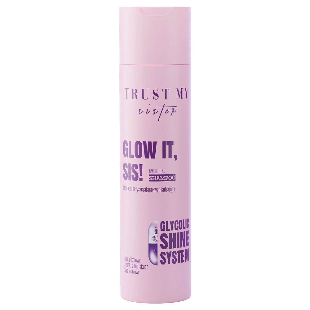 82477441781264161 Glow It szampon oczyszczająco-wygładzający z kwasem glikolowym 250ml - obrazek 1