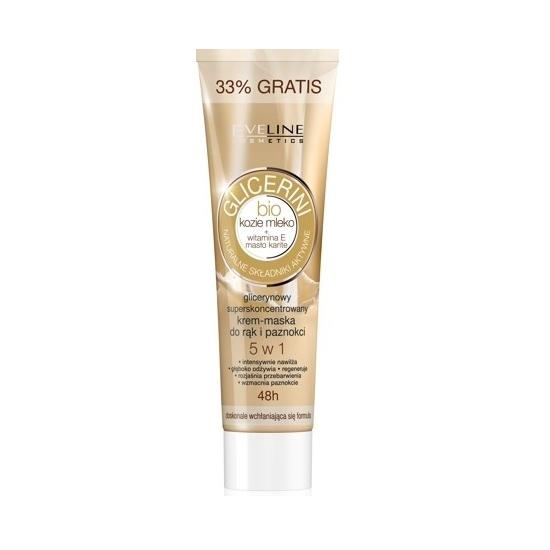 83780611548419240 Glicerini 5w1 glicerynowy superskoncentrowany krem-maska do rąk i paznokci 100ml - obrazek 1