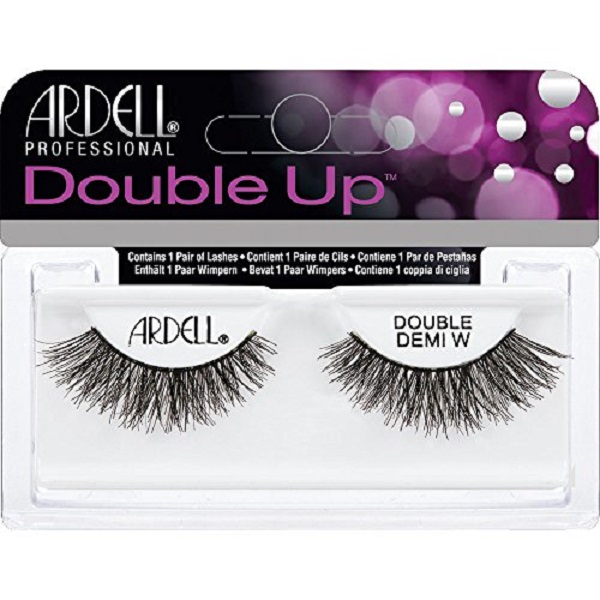 84305811513880990 Double Up Double Demi W 1 para sztucznych rzęs Black - obrazek 1