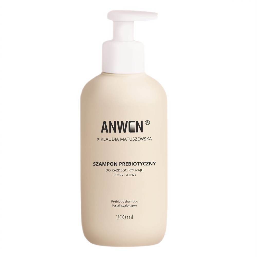 84688451781003346 Anwen x Klaudia Matuszewska szampon prebiotyczny do każdego rodzaju skóry głowy 300ml - obrazek 1