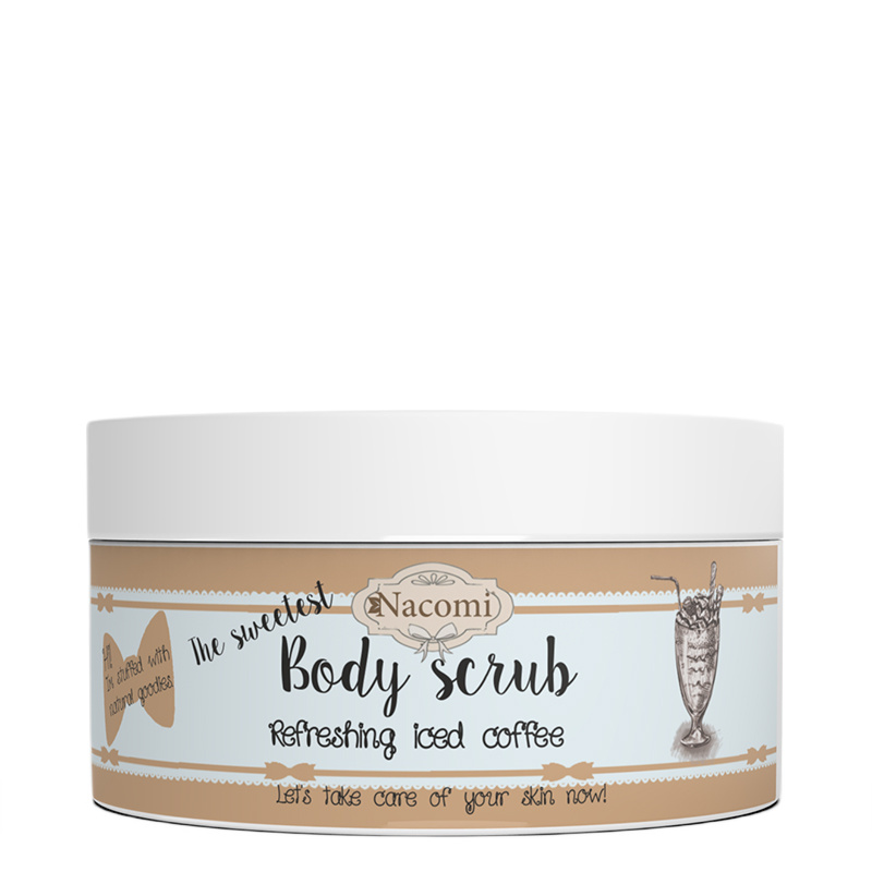 85053031773825900 Cukrowy peeling do ciała odświeżająca mrożona kawa 125g - obrazek 1