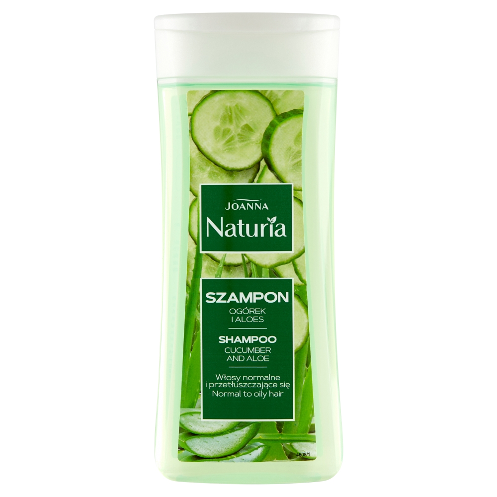 8521201719485359 Naturia szampon do włosów ogórek i aloes 200ml - obrazek 1