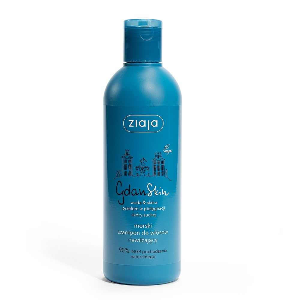 86086721666267605 GdanSkin morski szampon nawilżający do włosów 300ml - obrazek 1