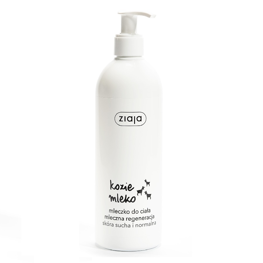 8686031649075843 Kozie Mleko mleczko do ciała mleczna regeneracja skóra sucha i normalna 400ml - obrazek 1