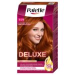 Deluxe Oil-Care Color farba do włosów 7-77 Intensywna Lśniąca Miedź