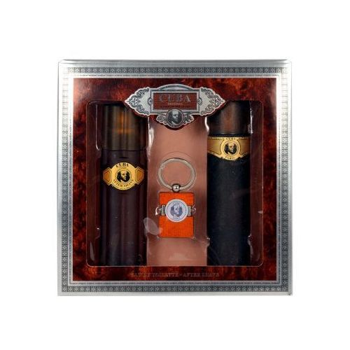 88510341511779333 Cuba Gold zestaw woda toaletowa spray 100ml + woda po goleniu spray 100ml + breloczek - obrazek 1