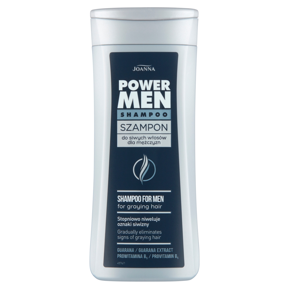 88698881776838040 Power Men szampon do siwych włosów dla mężczyzn 200ml - obrazek 1