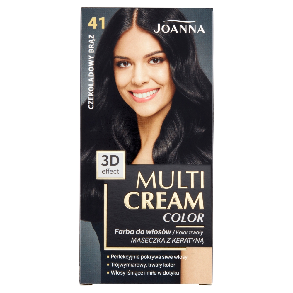89251861641211287 Multi Cream Color farba do włosów 41 Czekoladowy Brąz - obrazek 1