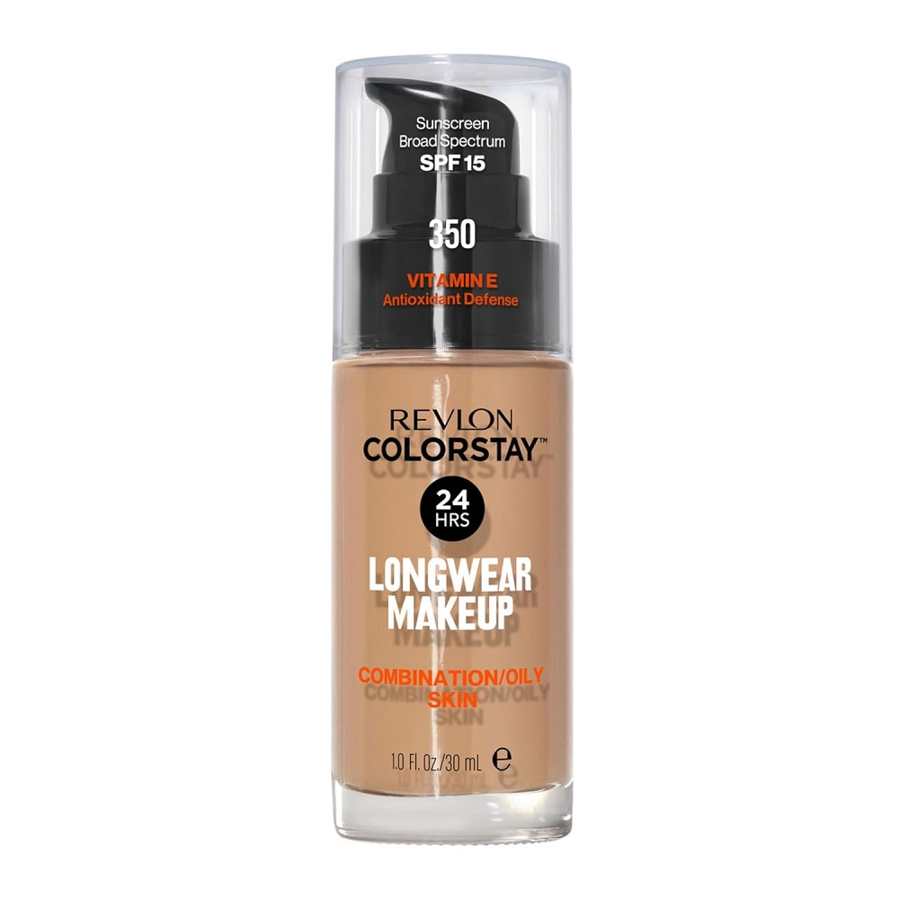 89361651705049467 ColorStay™ Makeup for Combination/Oily Skin SPF15 podkład do cery mieszanej i tłustej 350 Rich Tan 30ml - obrazek 1