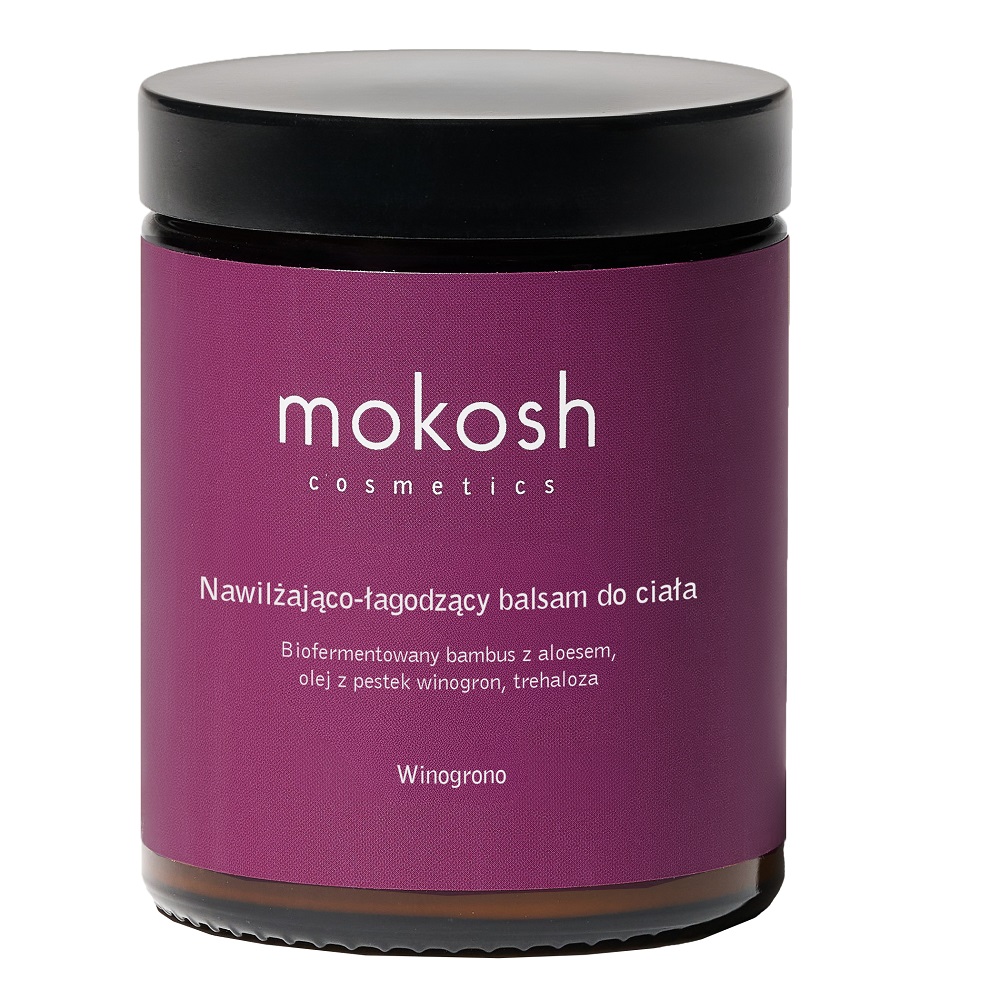 89747401779781259 Nawilżająco-łagodzący balsam do ciała Winogrono 180ml - obrazek 1