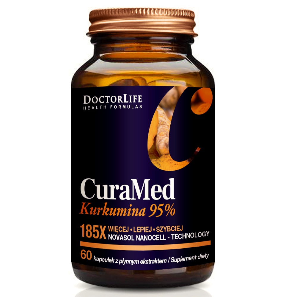90135141661258378 CuraMed NanoCell kurkumina micelizowana 720mg suplement diety 60 kapsułek - obrazek 1