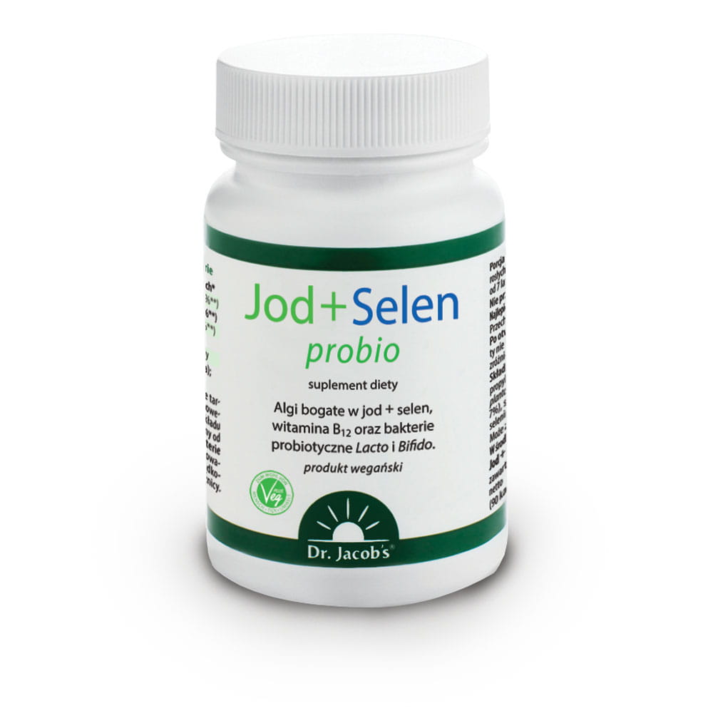 90660151742837390 Jod + Selen probio suplement diety 90 kapsułek - obrazek 1