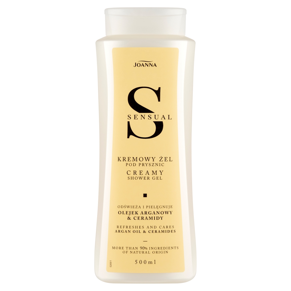 91167791706791175 Sensual kremowy żel pod prysznic olejek arganowy & ceramidy 500ml - obrazek 1