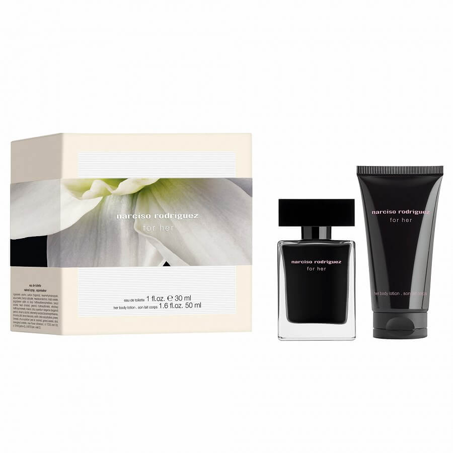 92363311782274279 For Her zestaw woda toaletowa spray 30ml + balsam do ciała 50ml - obrazek 1