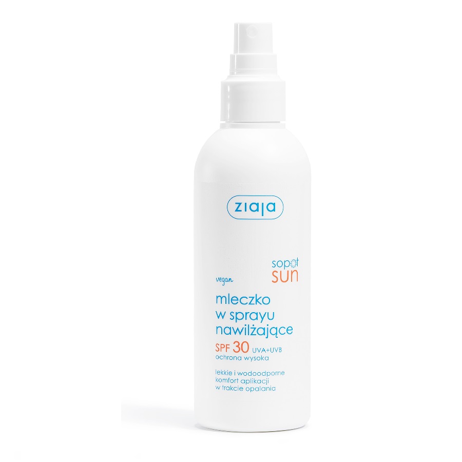 92575121649164601 Sopot Sun mleczko w sprayu nawilżające do opalania SPF30 170ml - obrazek 1