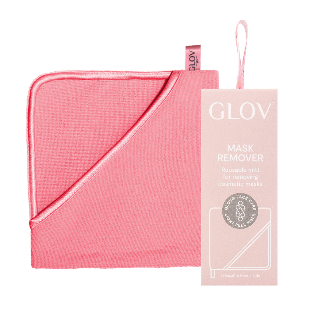 9297661778579591 Mask Remover rękawiczka do zmywania masek kosmetycznych Pink - obrazek 1