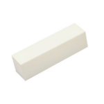 Pack Of 10 White Sanding Nail Blocks komplet bloków polerskich do paznokci biały 10szt